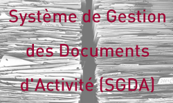 Système de Gestion des Documents d'Activité (SGDA)